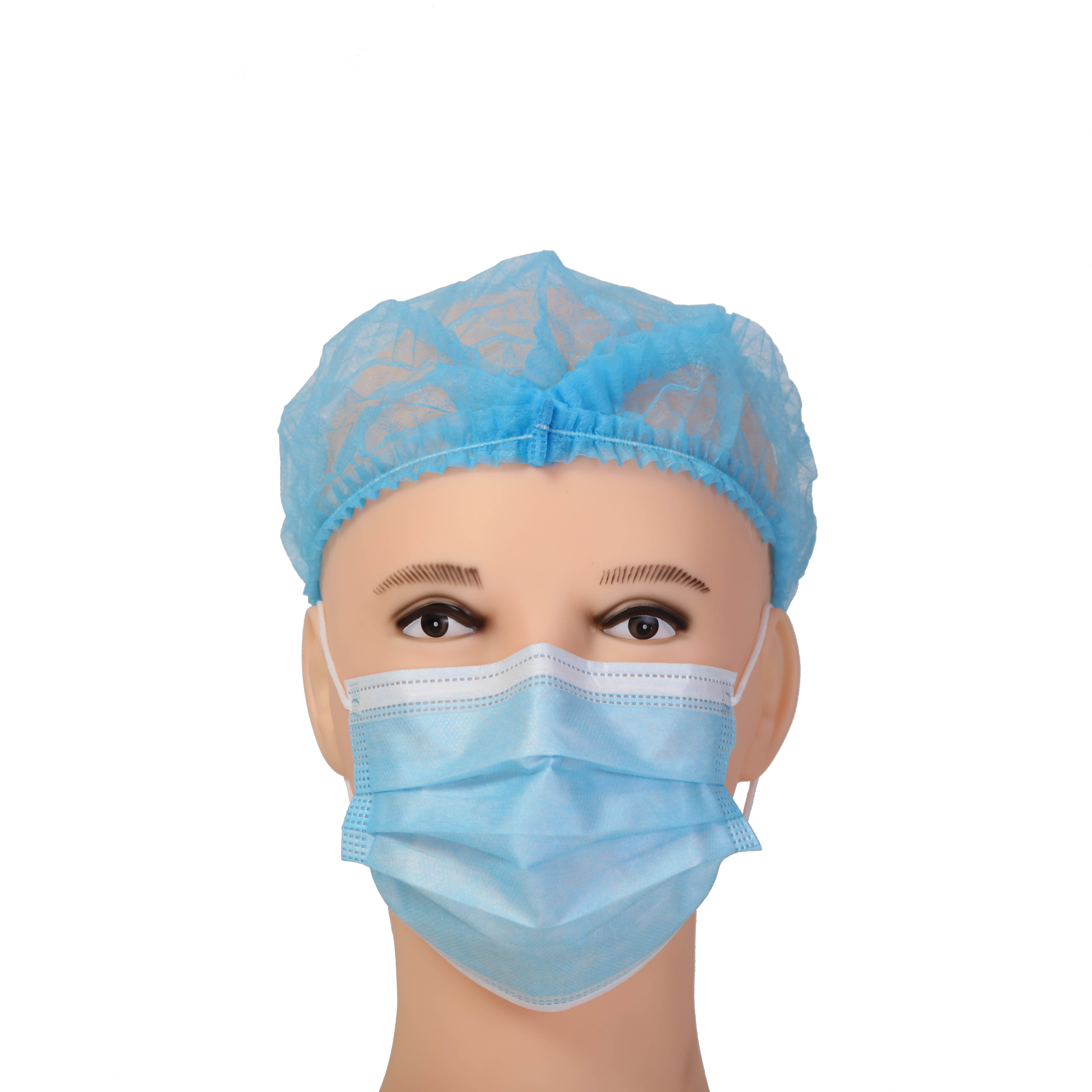 使い捨て不織布医療 3 層イヤーループ外科用フェイスマスク