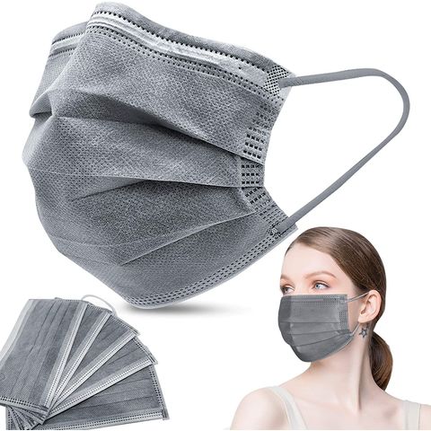 Earloop が付いている使い捨て可能な不織 4ply の活動的なカーボン医学のマスク