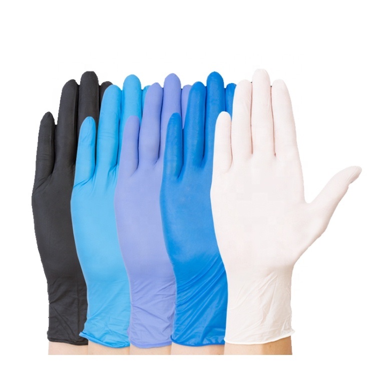 使い捨て医療用ニトリル検査用手袋の卸売